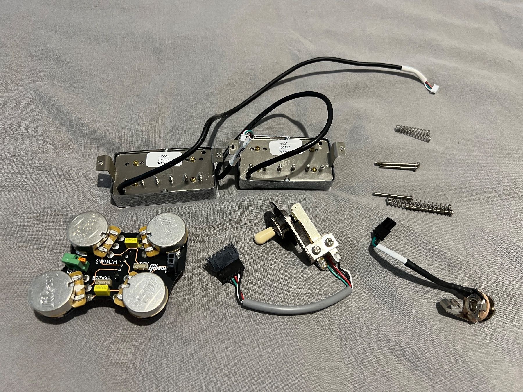 Gibson Musikinstrumente: Gibson 490R / 490T Pickup Set Quick Connect – Neu (gemäss Beschreibung) aus Urdorf von lighting_technician 1