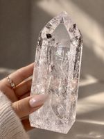 Lemurian Bergkristall Spitze aus Bahia, Brasilien – 12,5 cm 