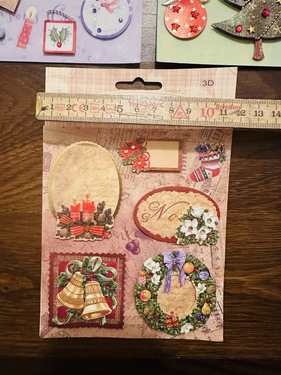 Aufkleber: Weihnacht Stickers 3 D – Neu und originalverpackt aus Zürich von Fabrizio1978 3
