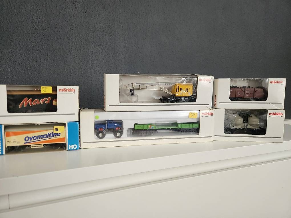 Modellini di ferrovie: Märklin HO, Modellbau Güterwagen – Usato da Thun venduto da sim_7cws