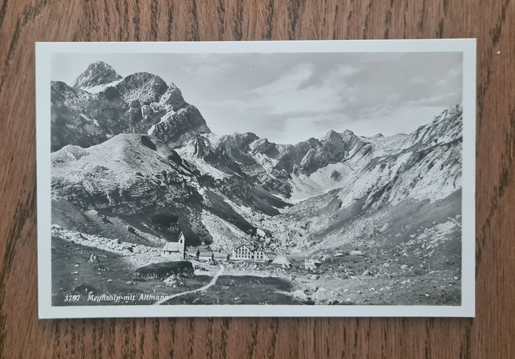 Cartes postales: Meglisalp mit Altmann – D'occasion à Ebikon par Donar50