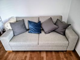 Sörvallen 2er-Sofa Viarp beige