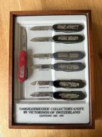Victorinox Sammlermesser Set, Editions 1983-1991, Rarität!
