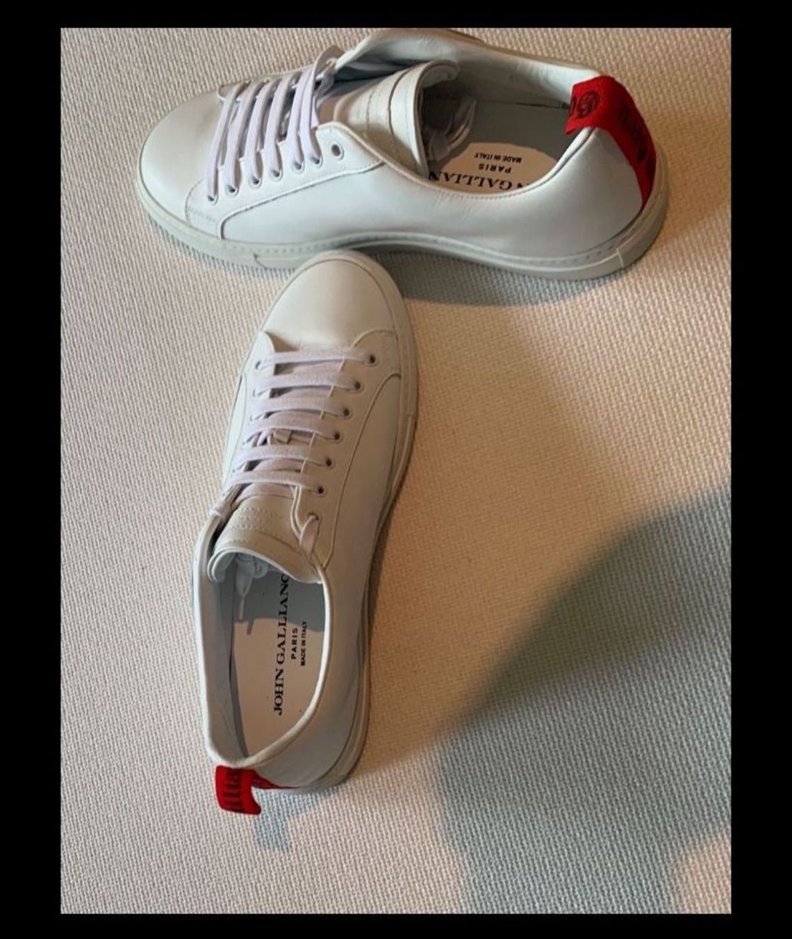 Scarpe da uomo: JOHN GALLIANO, Luxus Sneaker, weiss, GR 43 – Nuovo e nell'imballaggio originale da Zürich venduto da Alpnach_ 2