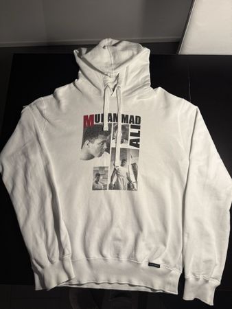 Dolce & Gabbana Muhammad Ali weisser Hoodie Gr. L