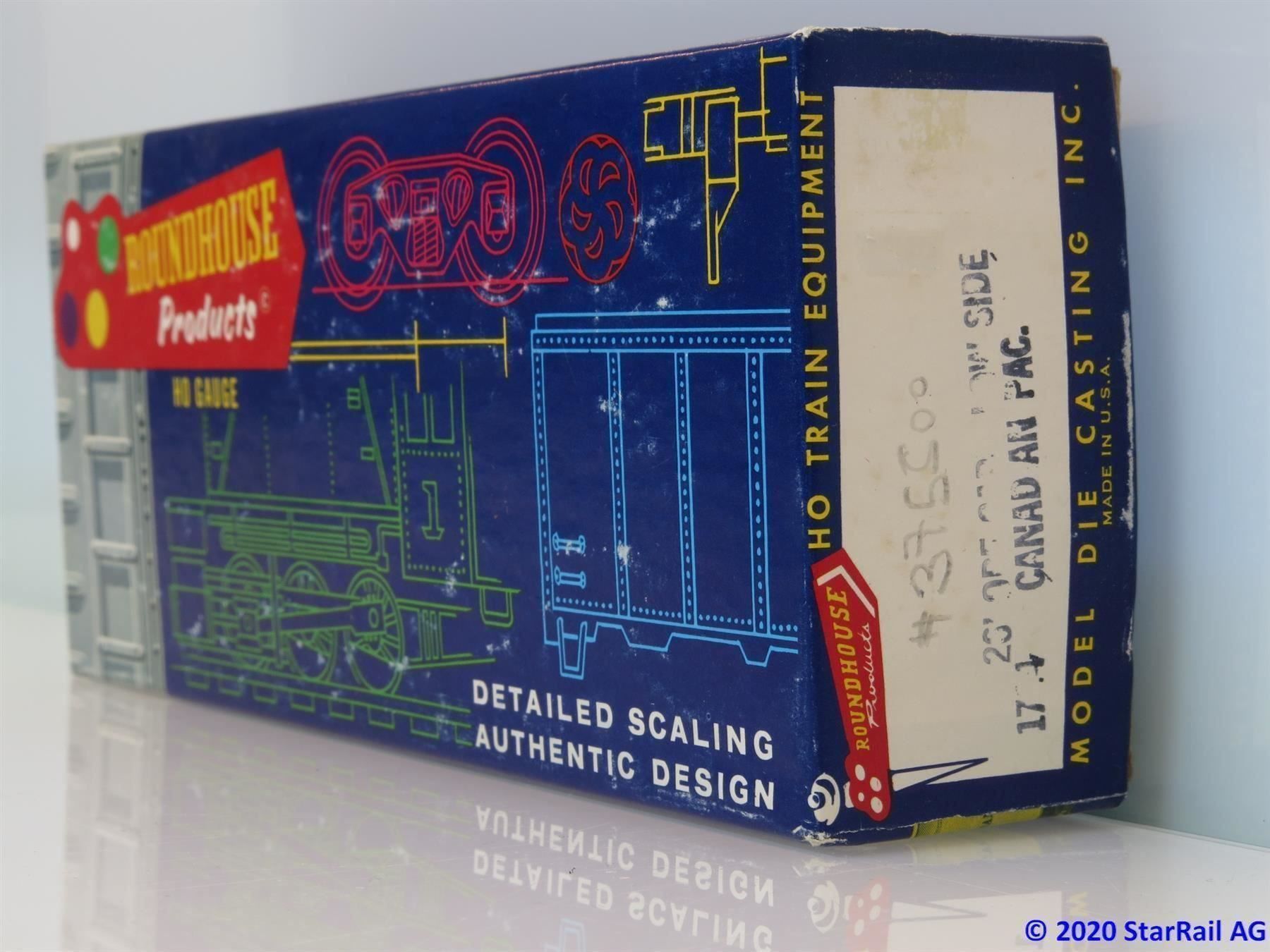 Modelleisenbahnen: Roundhouse 375500 CP Rail Thigt Bottom Low Side – Gebraucht aus Ennetbaden von StarTrain 6