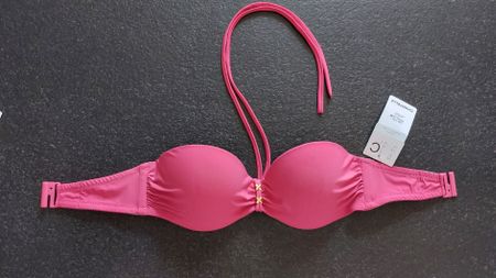 Bikini-Set 3teilig in pink NEU 70C + 2 Slip (Gr. 36 + 38)