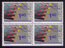 1988_D Xl 14_Dienstmarke UIT_EMS Glasfaserkabel_Vb ! **