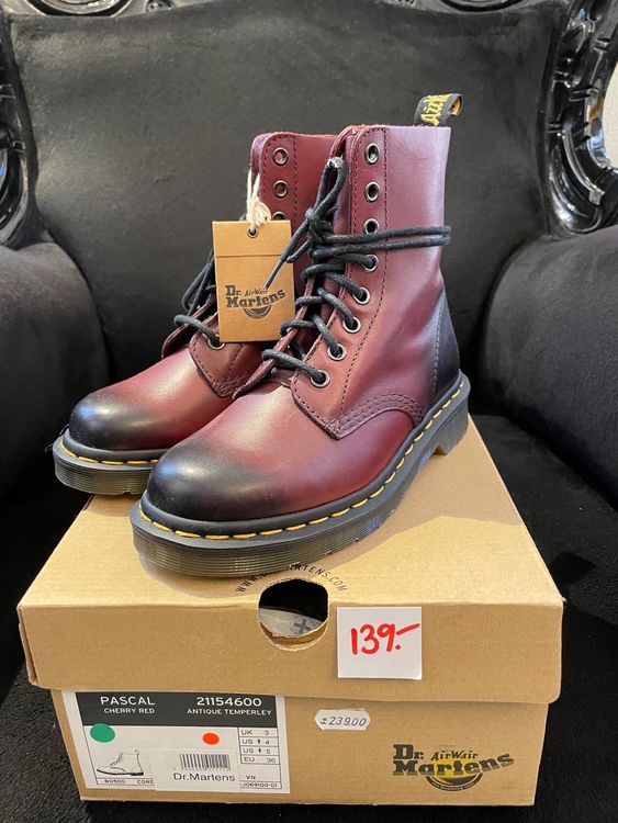 Dr martens cherry outlet red 36