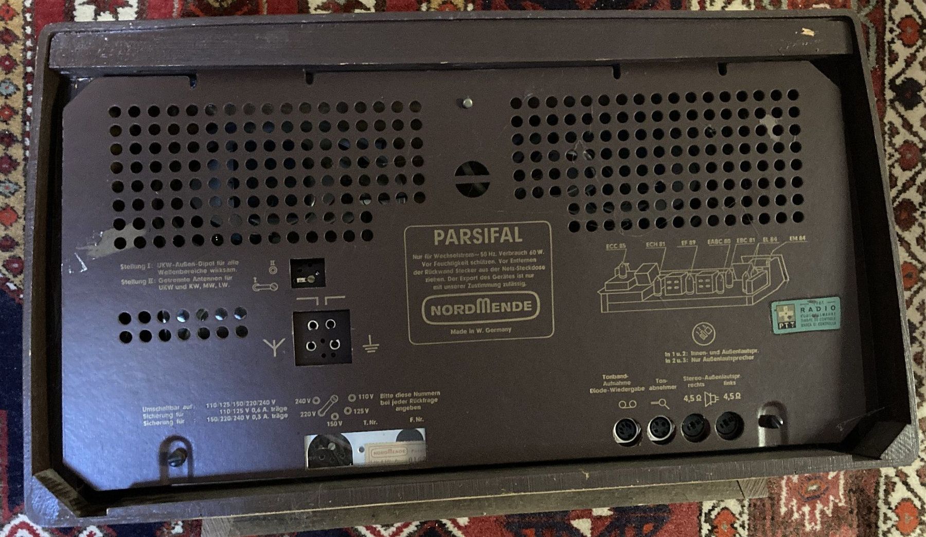 Nordmende Radio: NORDMENDE PARSIVAL STEREO – Usato da Tagelswangen venduto da Harubi2 4