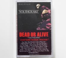 DEAD OR ALIVE - YOUTHQUAKE - Kassette 1. Auflage 1985 USA