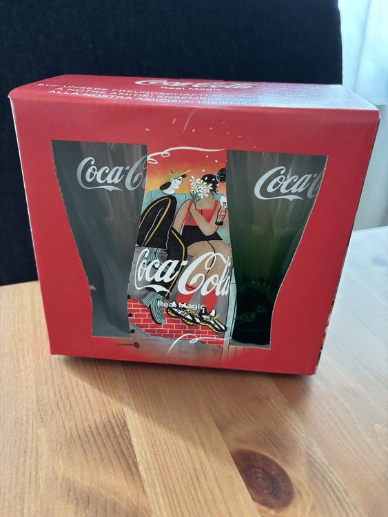 Coca Cola Gläser Euro 2016 (Gebraucht) in Villmergen für CHF 2 - nur