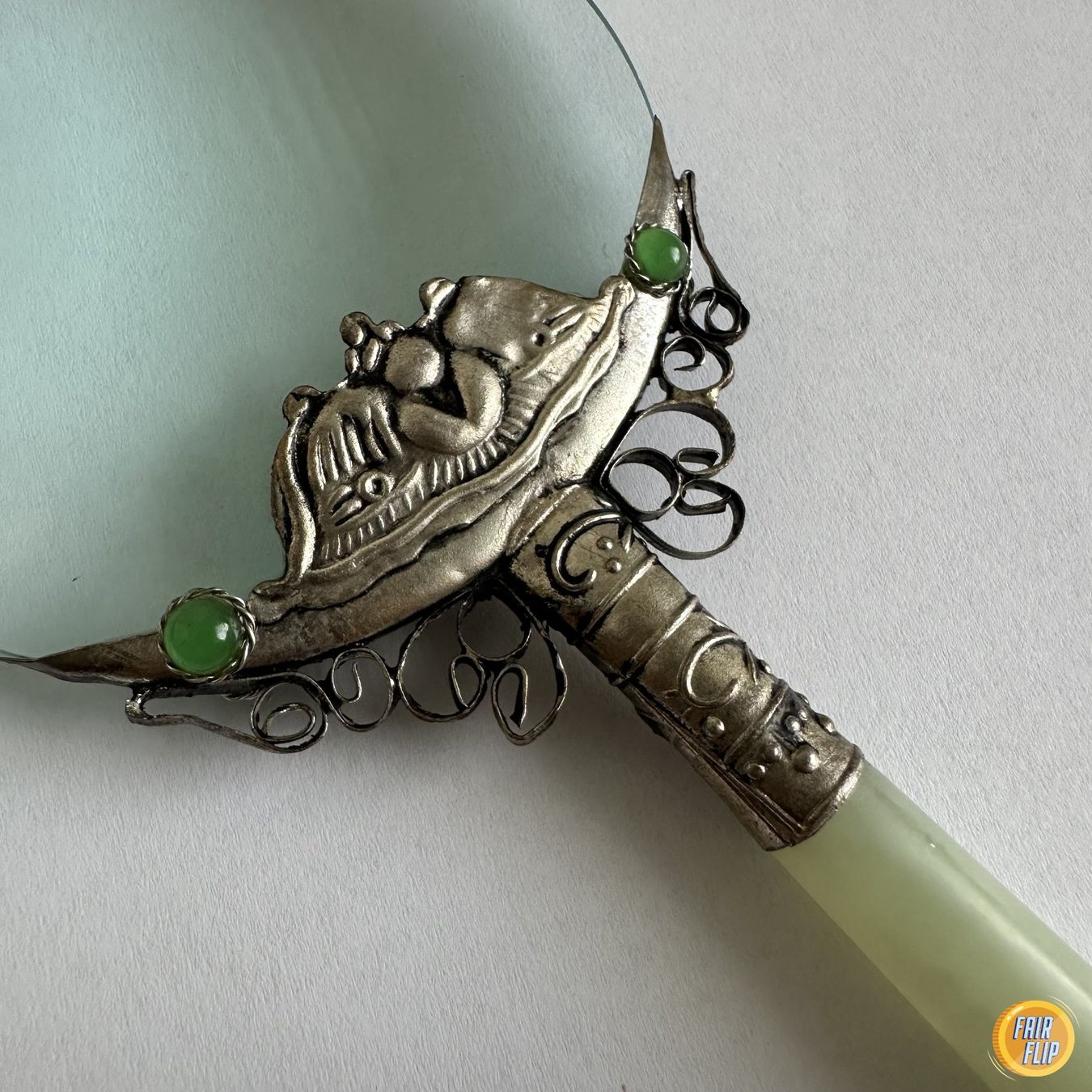 Sonstiges zu Optik: Vintage Chinesische Lupe Jade Silber – Gebraucht aus Luzern von fairflip 3