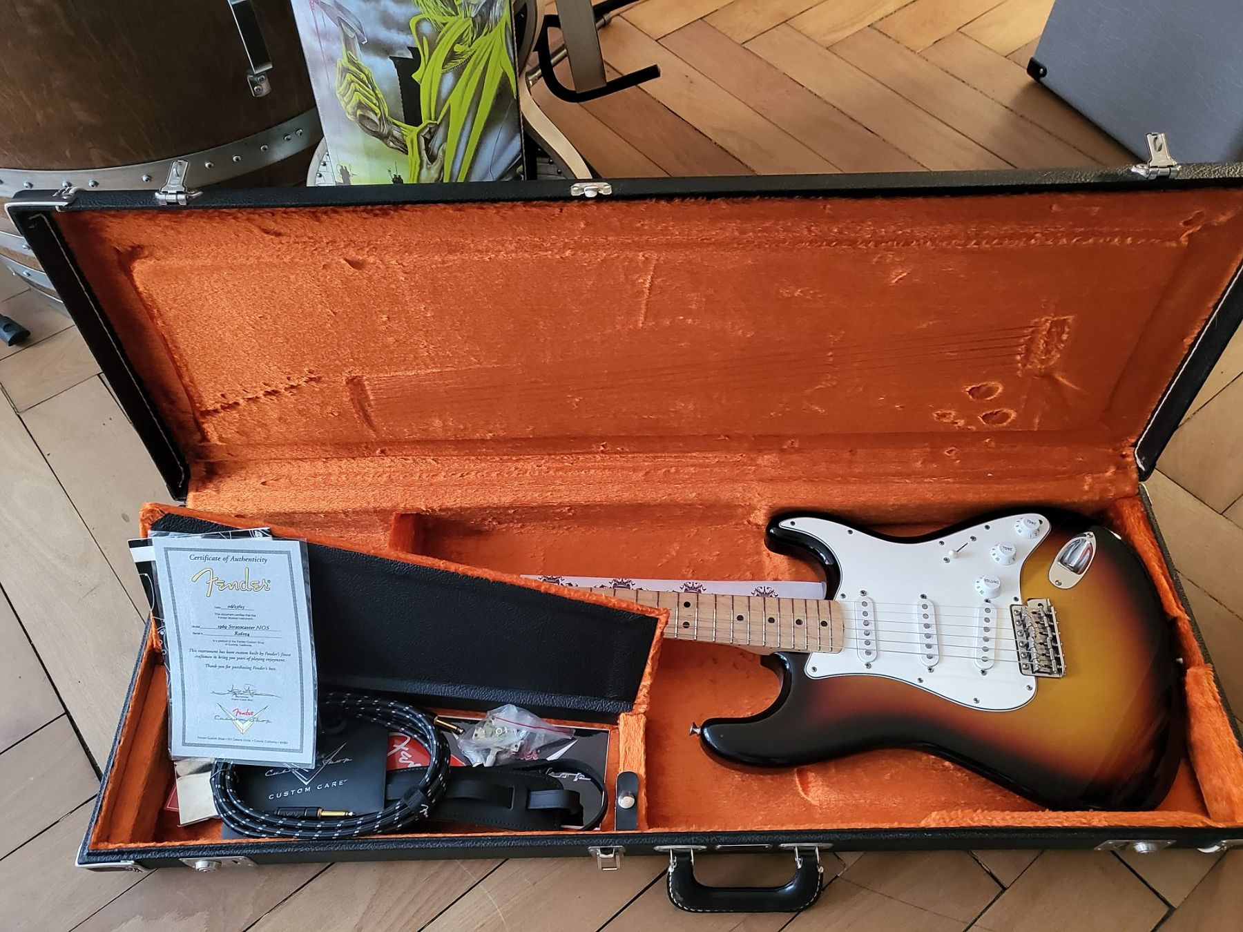 Fender Strumenti musicali: Fender Stratocaster 1969 NOS – Usato da pieterlen venduto da AntonelloGuitars 1