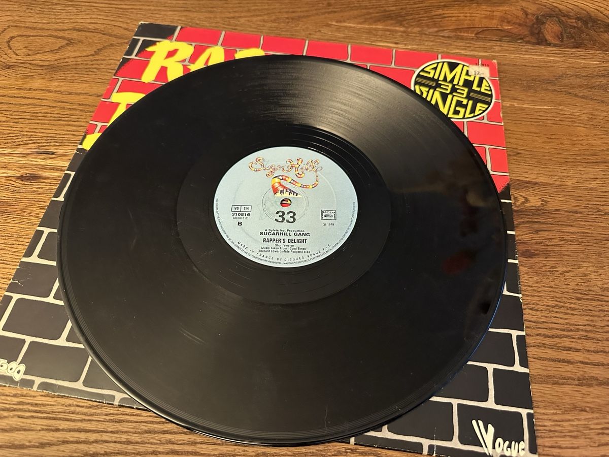 Dischi in vinile: Sugarhill gang - rapper‘s delight – Usato da Liestal venduto da Tschopp77 2