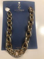 Halskette Z by Accessorize neu gold plated