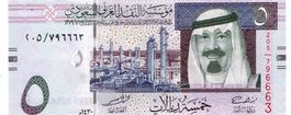 Saudi Arabien 5 Riyals 2009 P-32 UNZ