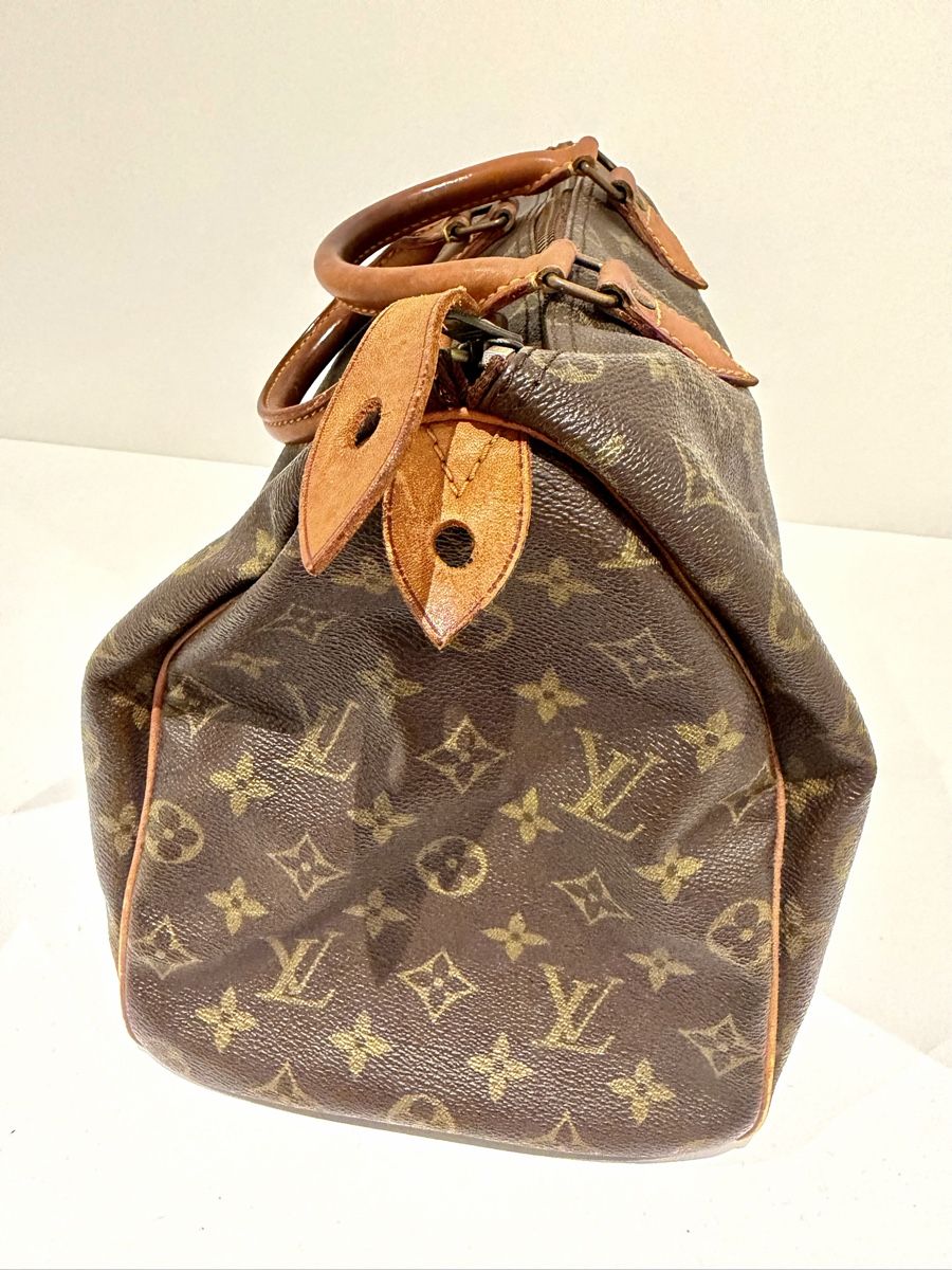 Louis Vuitton Taschen für Damen: Louis Vuitton Speedy 35 Browns Monogram – Gebraucht aus Igis von fz23_ 5