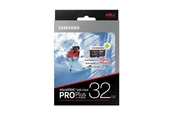 Samsung Speicherkarten: SAMSUNG microSDXC 32GB100MBsPROplus Card – Neu und originalverpackt aus Zürich von wearehappy