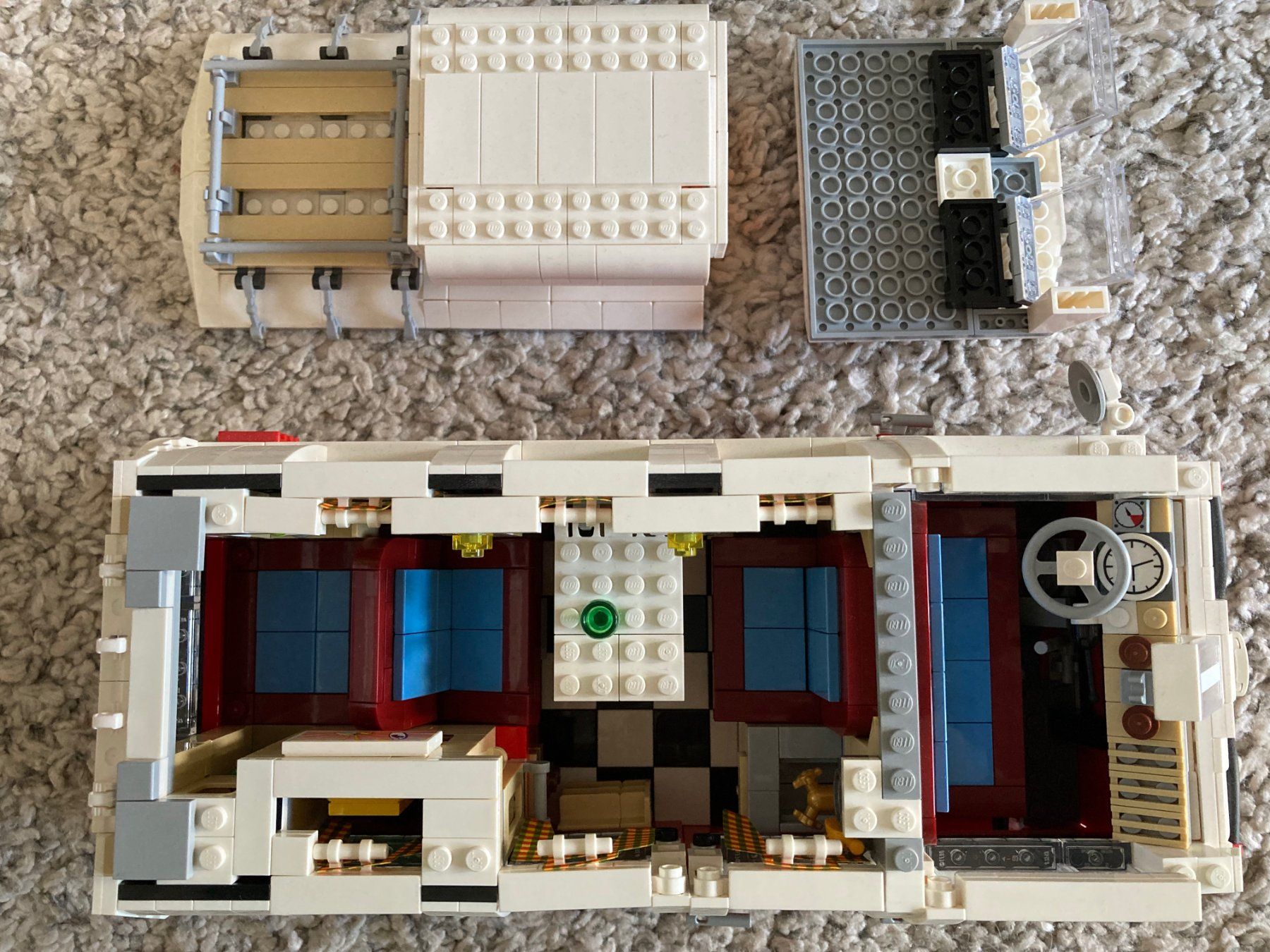 Lego Kit di costruzioni: LEGO-Creator VW T1 Büssli - vollständig – Usato da Menzingen venduto da Pacific_5un 2