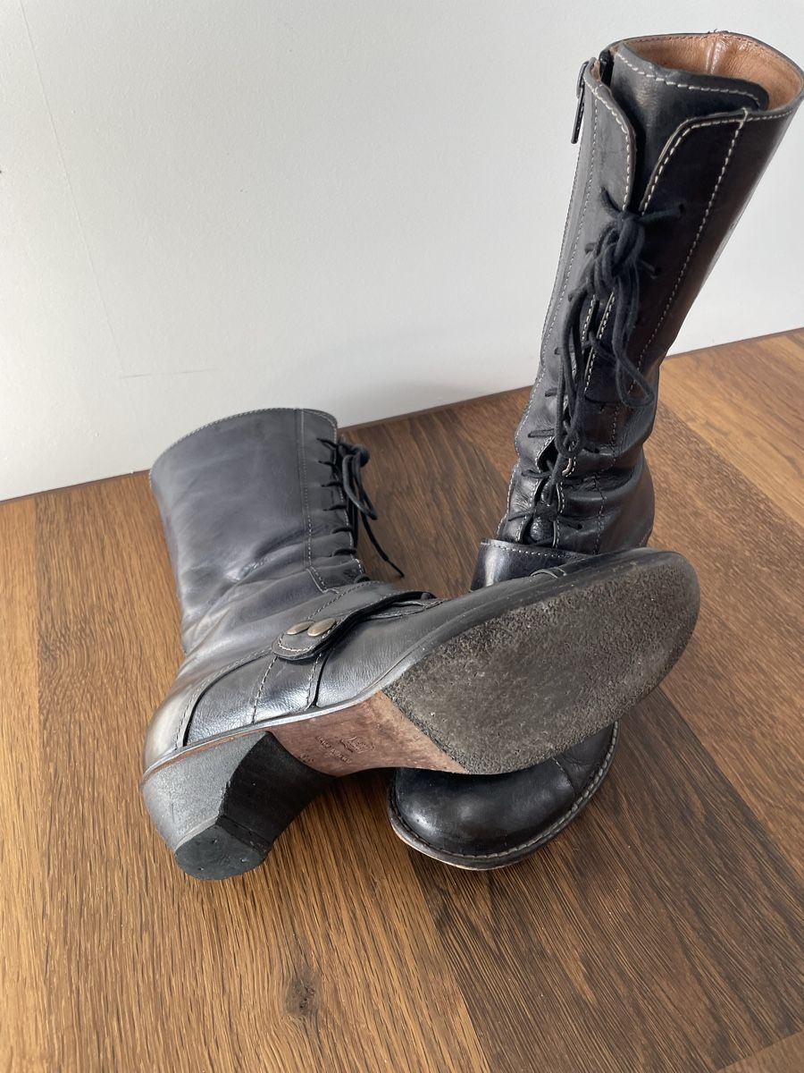 Scarpe da donna: Schwarze Lederstiefel Gidigo Grösse 36 – Usato da Zollikofen venduto da Prosecco7 4