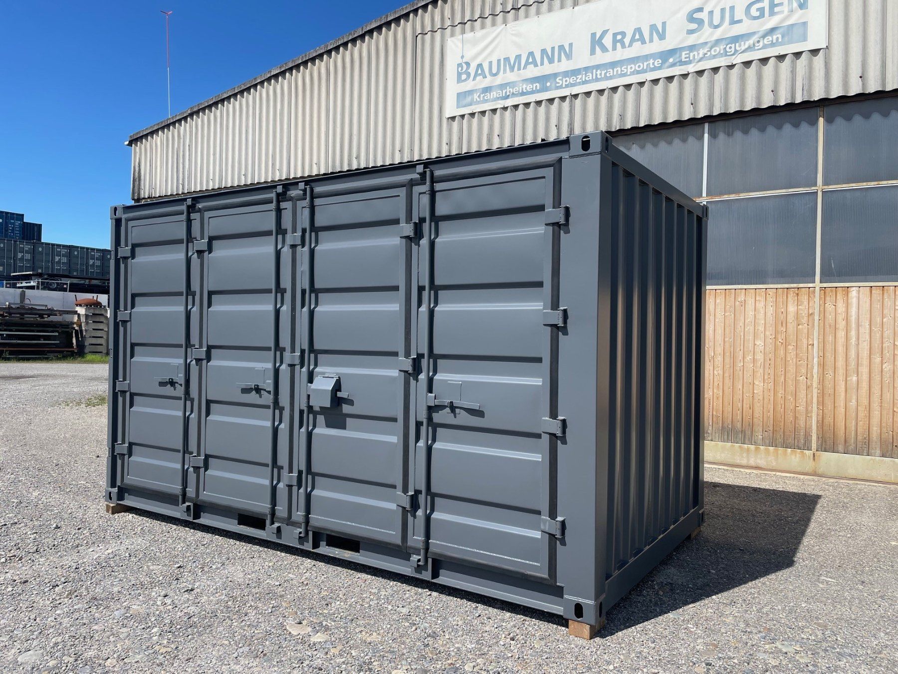Contenitori edile: 15' Lagercontainer, Seecontainer, Event- Barcontainer! – Nuovo (secondo la descrizione) da Kradolf venduto da BKSAG 1