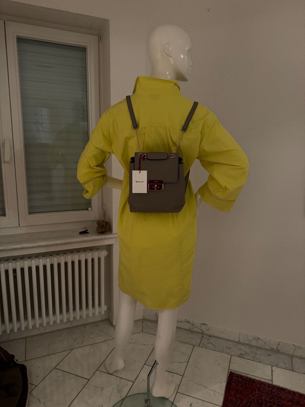 Bally Zaini: BALLY Eleganter Rucksack aus Leder.Taupe – Nuovo e nell'imballaggio originale da Volketswil venduto da praxis12 7
