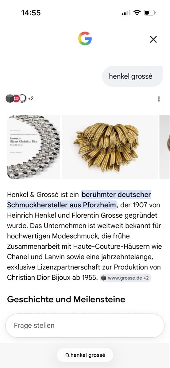 Ohrringe & -stecker: Grossé vintage Ohrclips vergoldet – Gebraucht aus Uznach von Vintage2022. 4