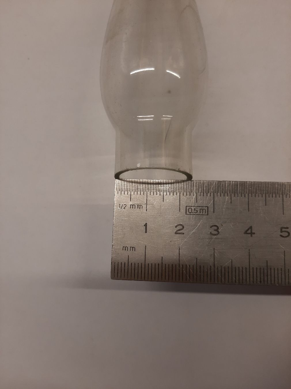 Lampenschirme: Glas für Petrollampe – Gebraucht aus Mels von Melzi 2