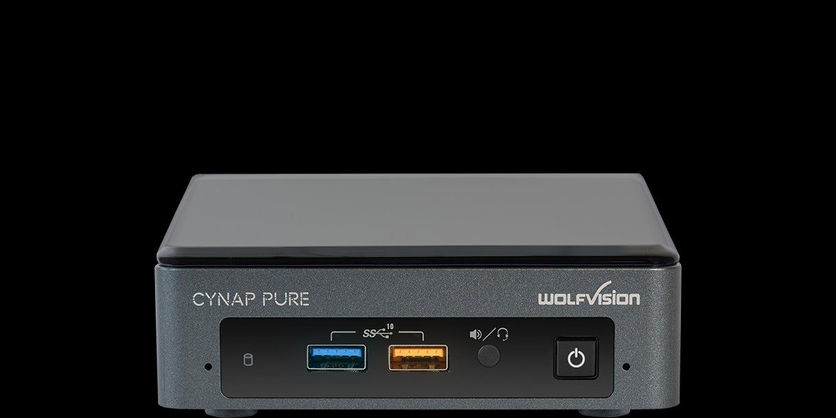 Lettore multimediale & Streamer: Wolfvision Cynap Pure Pro Wireless Presentations System – Usato da Belp venduto da zimmermedia_ag