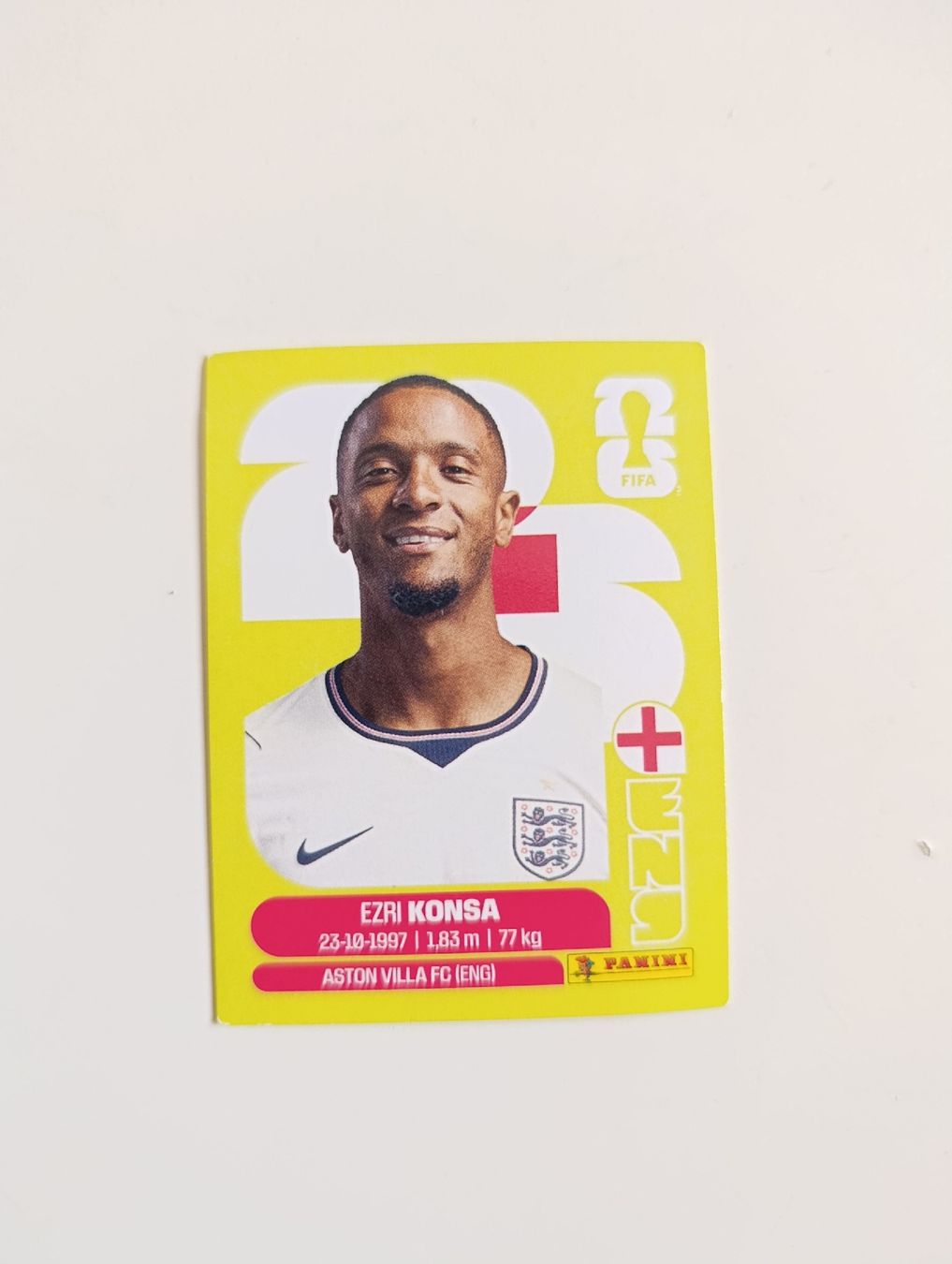 Panini Cartes à collectionner: Panini World Cup 2026 ENG 5 Konsa – Neuf (Voir description) à Lavey-Village par pas_7xd2