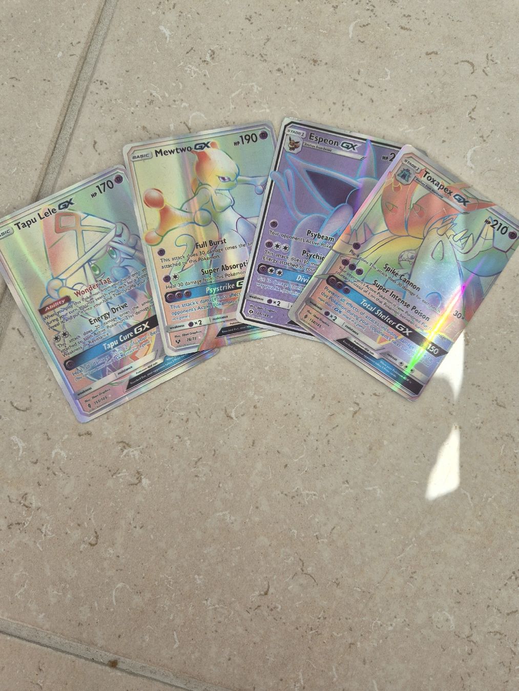 Pokémon Cartes à collectionner:  4  Pokemon Karten  – D'occasion à Adliswil par Stardust11