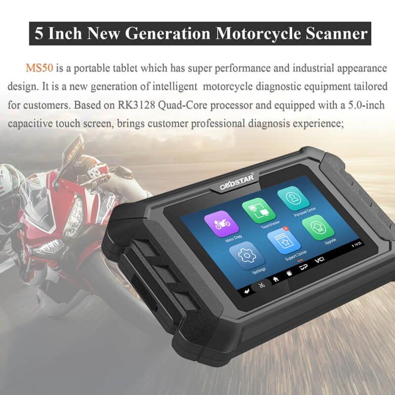 Alle Werkzeuge: Motorrad Diagnosegerät OBDSTAR MS50 Profi Diagnosegerät – Neu und originalverpackt aus Malans GR von BUYBEST-Schweiz 6
