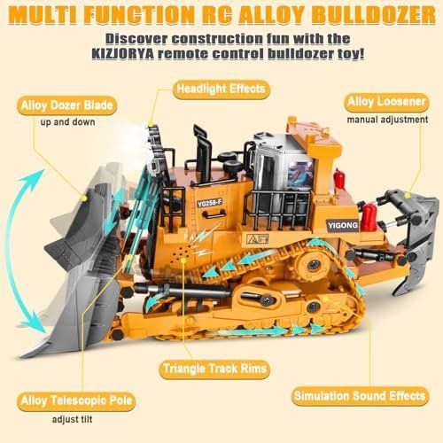 RC Modellbau: Ferngesteuerter Bulldozer – Neu und originalverpackt aus Hundwil von Stallone6 4