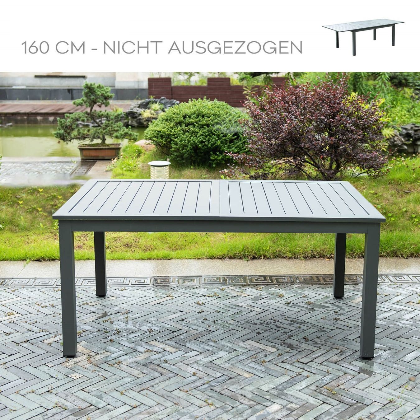 Set di tavolo e panche: 19398 - Sitzgruppe PALMA - 10 Stühle – Nuovo e nell'imballaggio originale da Wallenwil venduto da toesstal-vertrieb 6