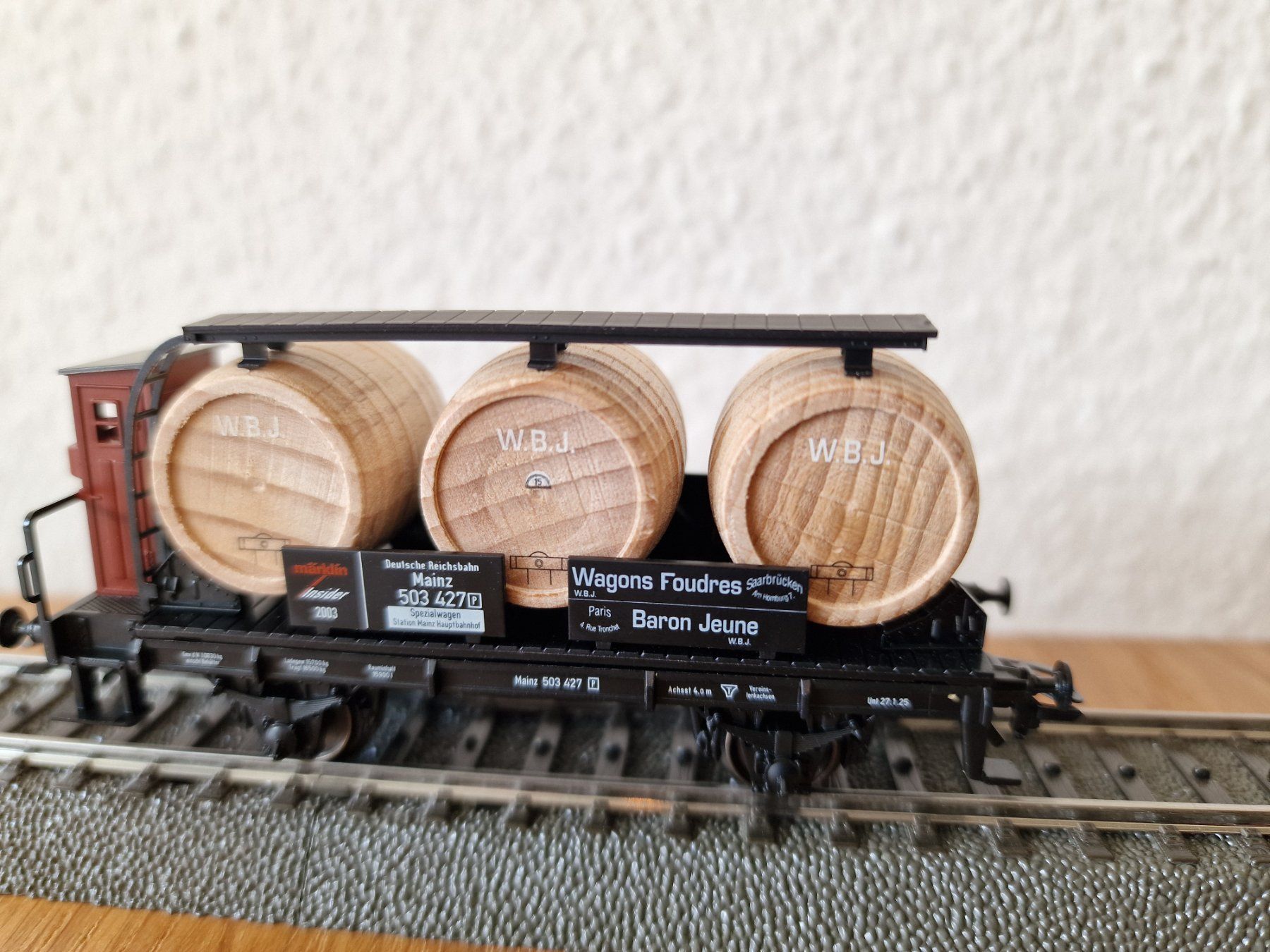 Märklin Modellini di ferrovie: DB Weinwagen H0 – Usato da Matten b. Interlaken venduto da lor_hr9w 3
