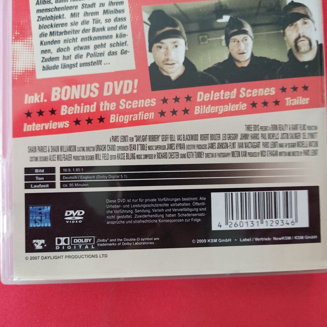 Tutti i DVDs: Daylight Robbery (2 Disc Set) – Usato da Dübendorf venduto da kb86_MOVIE 2