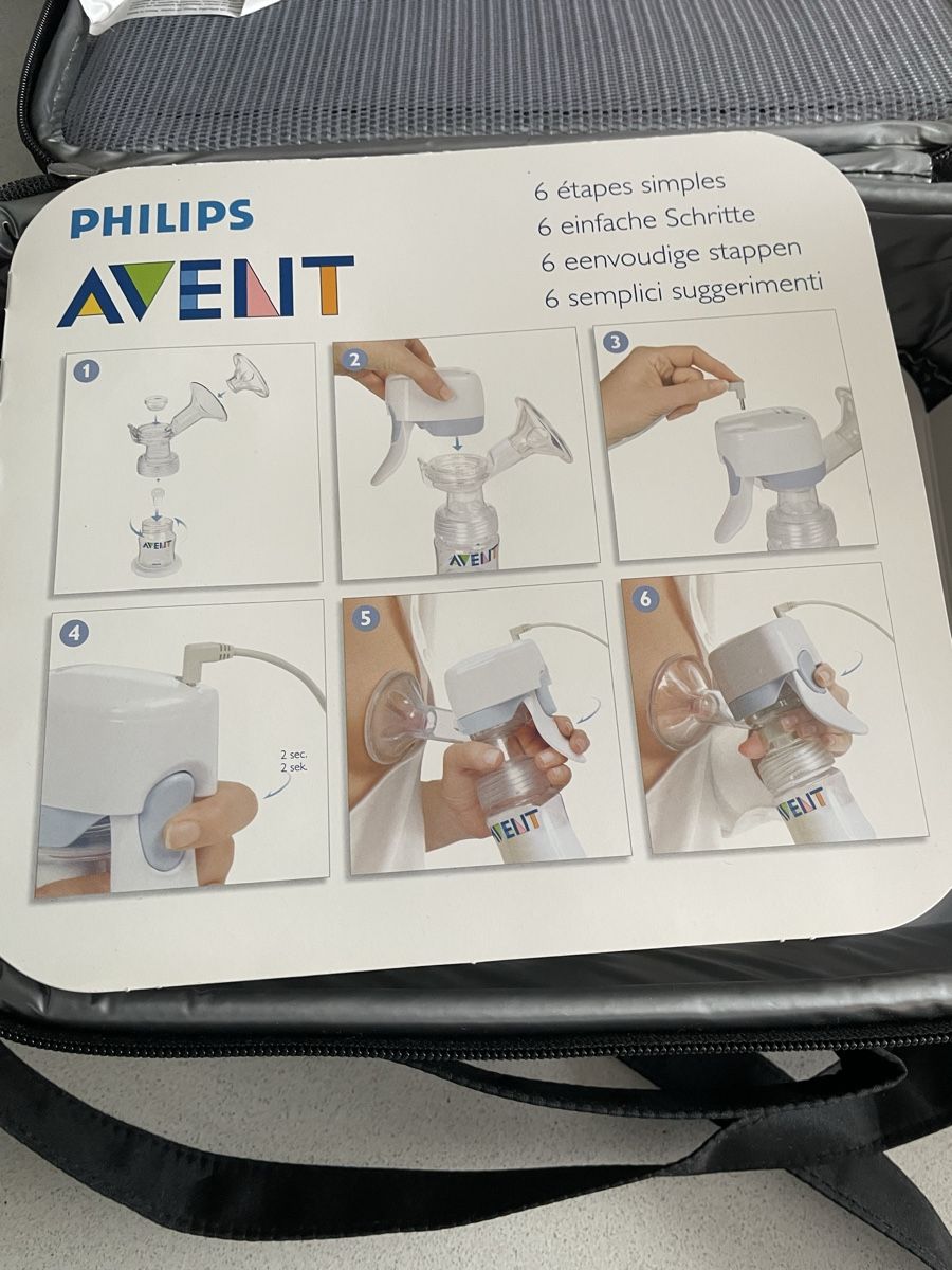 Philips Accessori per l’allattamento: Tiralatte elettrico Philips Avent con borsa – Usato da Gordola venduto da ven_hk7f 4