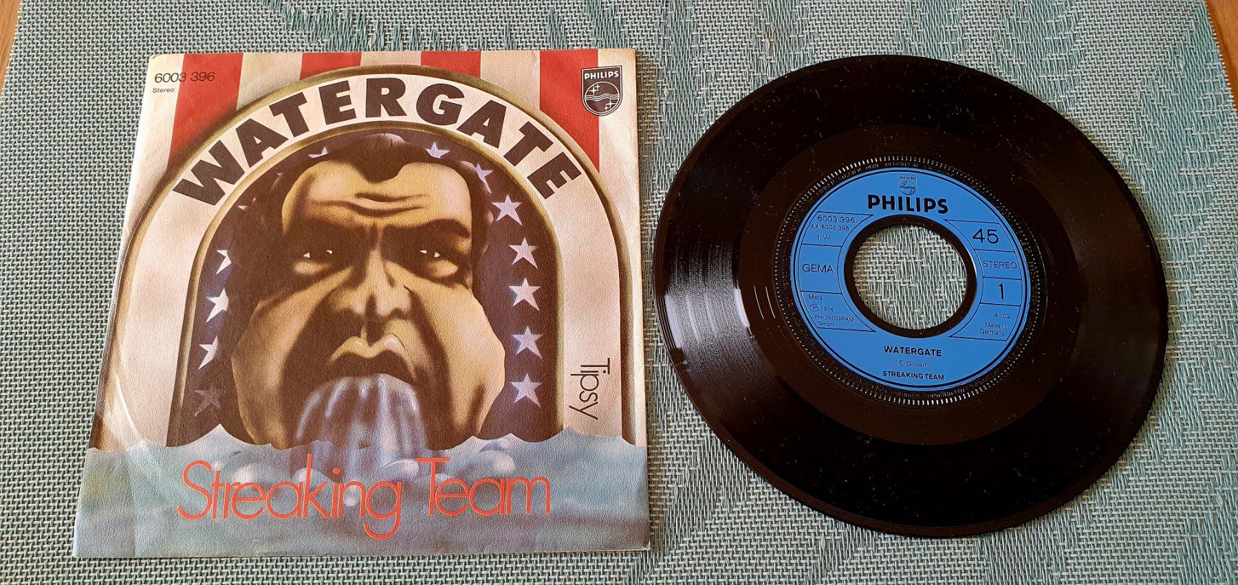 Dischi in vinile: STREAKING TEAM, Watergate, Single – Usato da Kreuzlingen venduto da Cdschlumpf