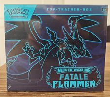 Pokemon Top-Trainer-Box Fatale Flammen neu versiegelt 