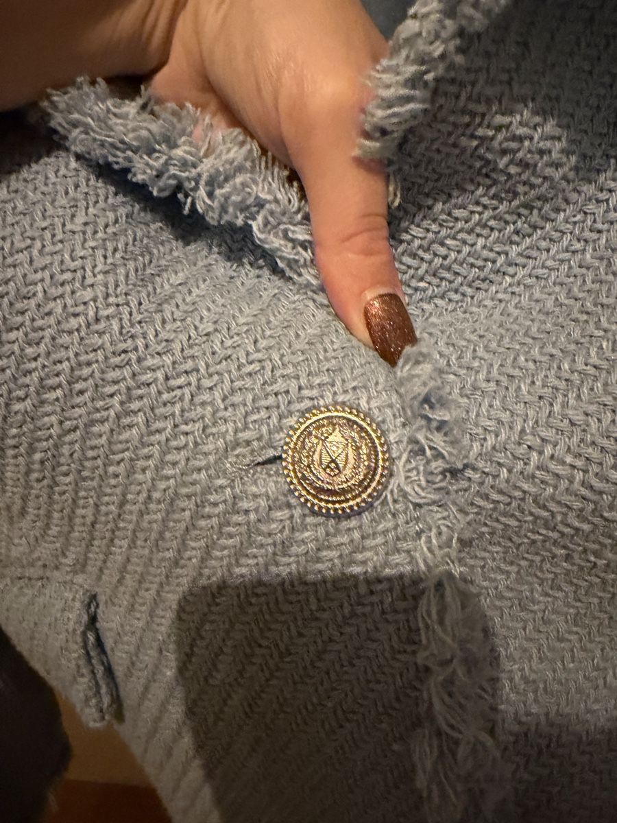 Mango Giacche: Blazer bleu clair MNG Mango avec bords effilés taille S – Nuovo (secondo la descrizione) da Grand-Lancy venduto da Lisa_28lp 1