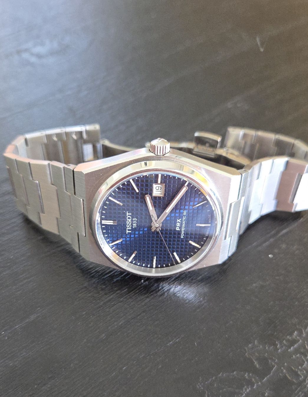 Tissot Orologi: Tissot PRX Powermatic 80 Blau, 40mm – Usato da Mellingen venduto da Moss28 2