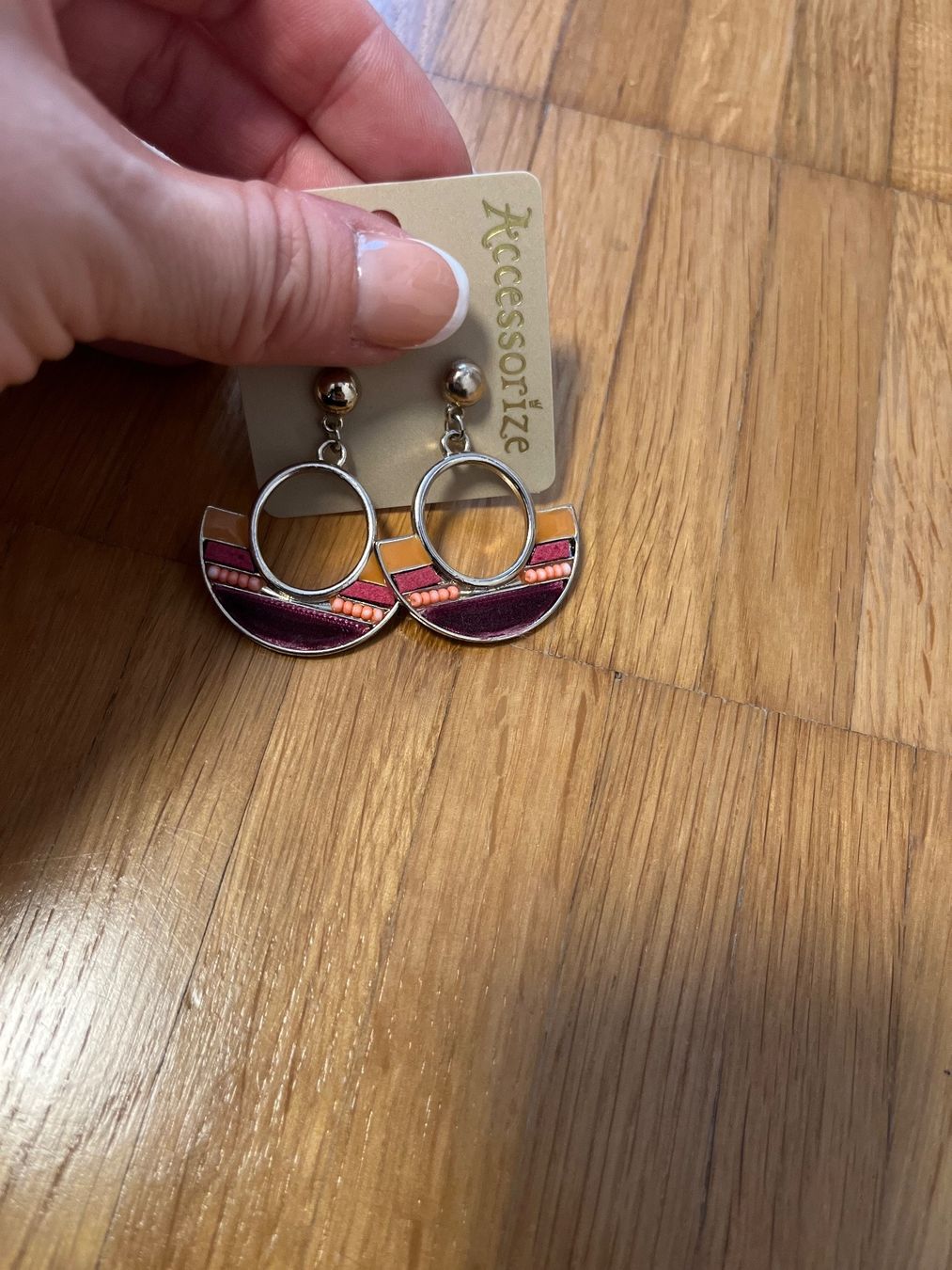 Ohrringe & -stecker: Boho Ohrringe, Halbkreis – Gebraucht aus Jona von Good_luck1_ 3