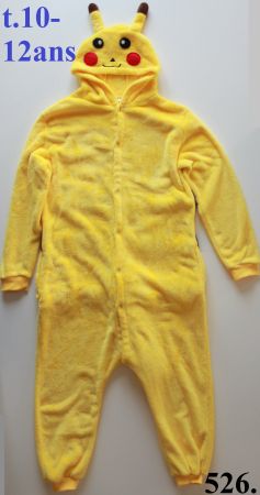 Costume Pokémon Pikachu t. 10 - 12 ans