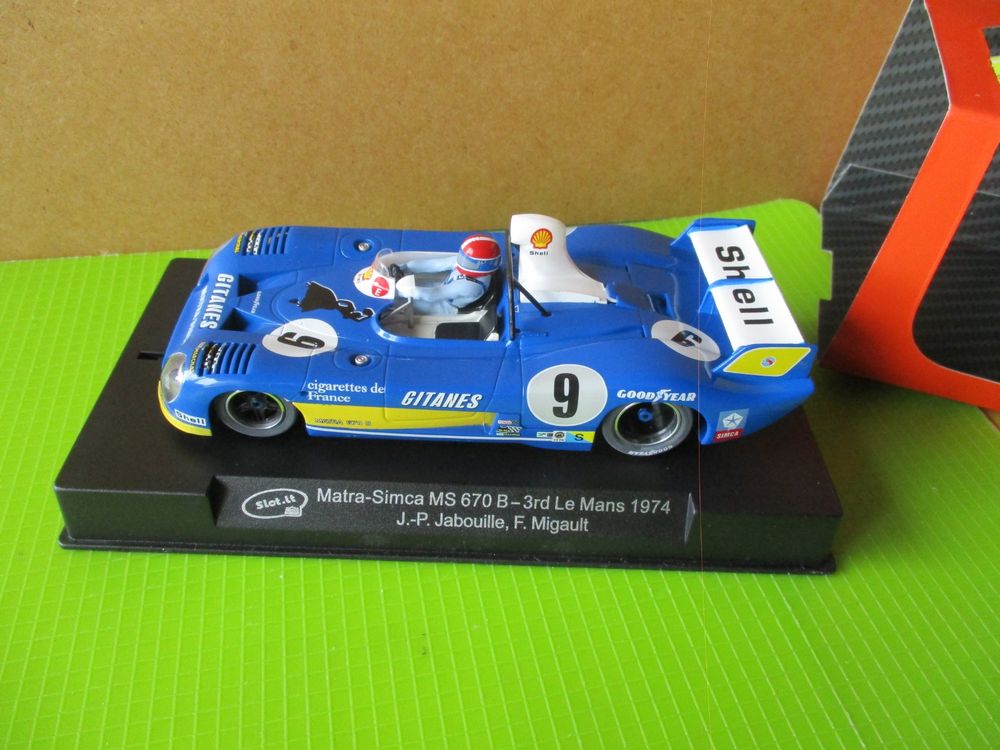 IXO 1/43 Matra Simca MS 670 B N°12 Le Mans 1973 – Jabouille Jaussaud – Boîte