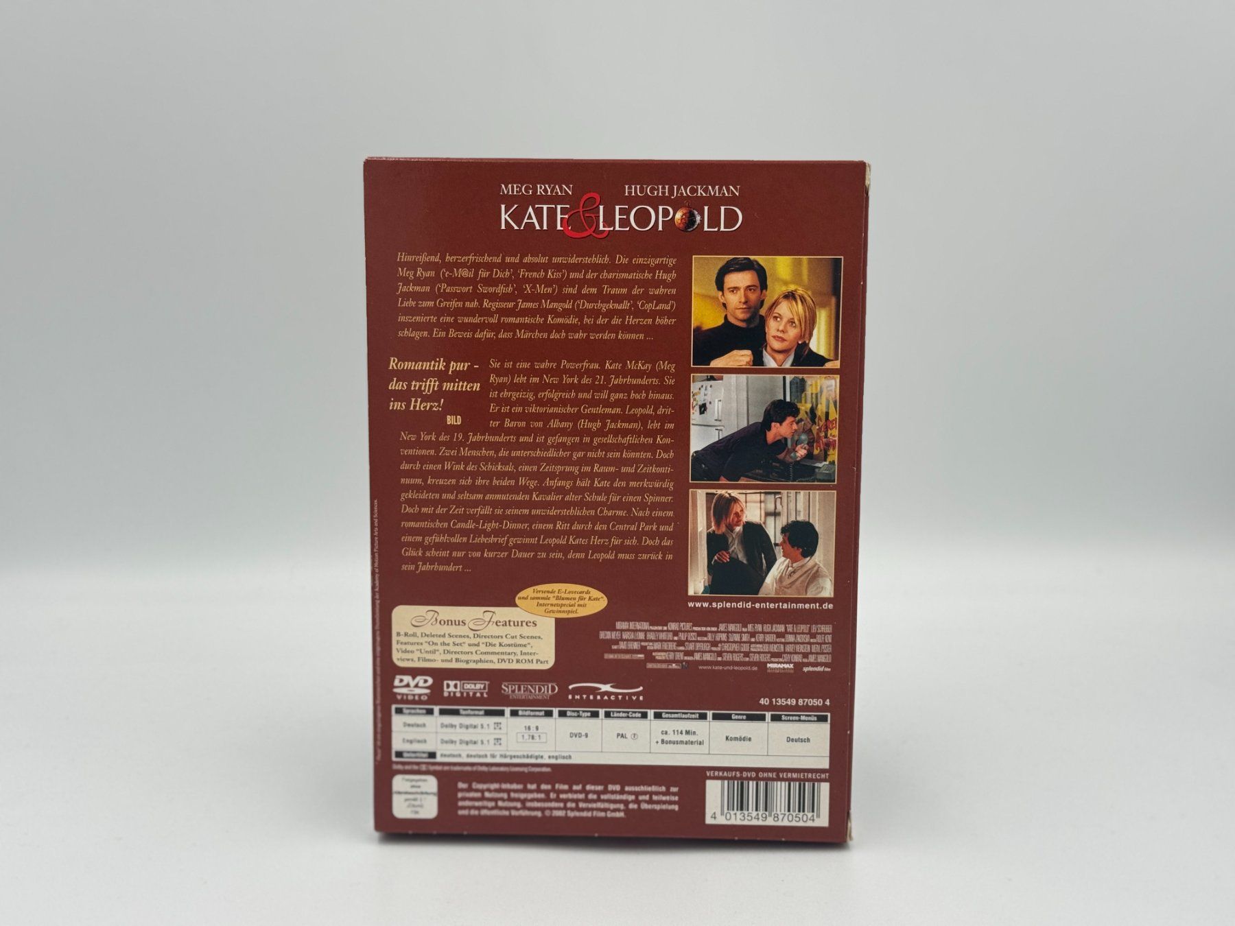 Tutti i DVDs: KATE & LEOPOLD - Versand A-Post nur CHF 2.50! – Usato da Siblingen venduto da goodprice24 1