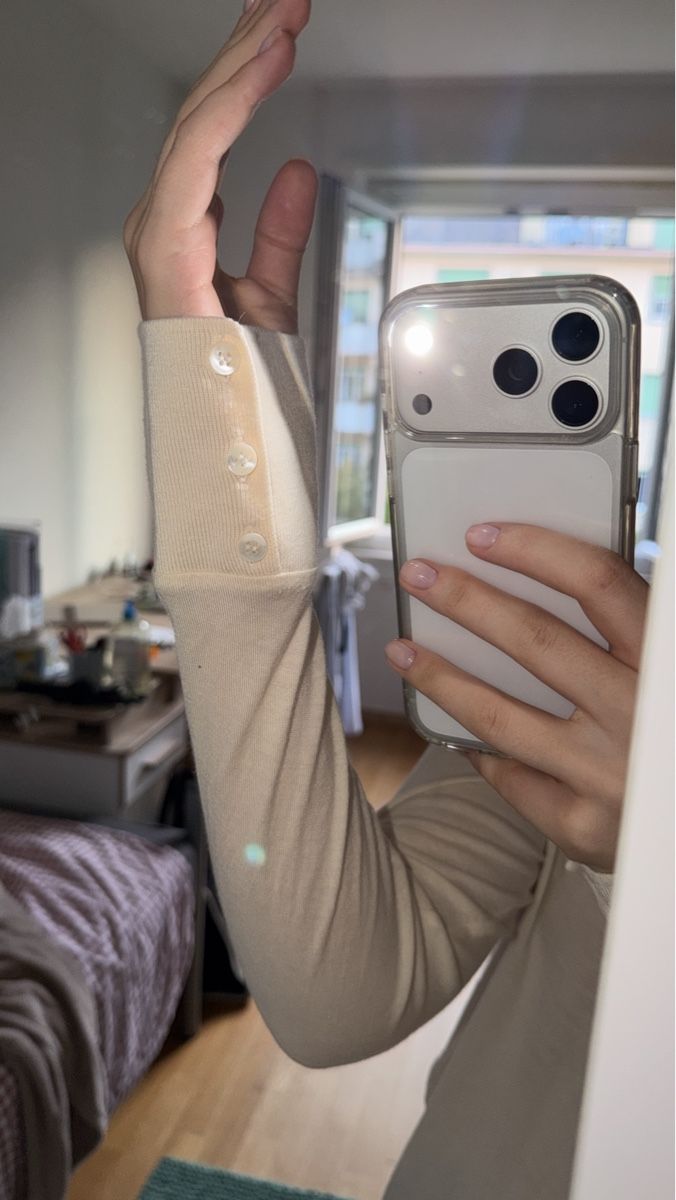 Cos Tops: COS BEIGE LONG-SLEEVE TOP – Neu (gemäss Beschreibung) aus Genève von yav_9r9f 2