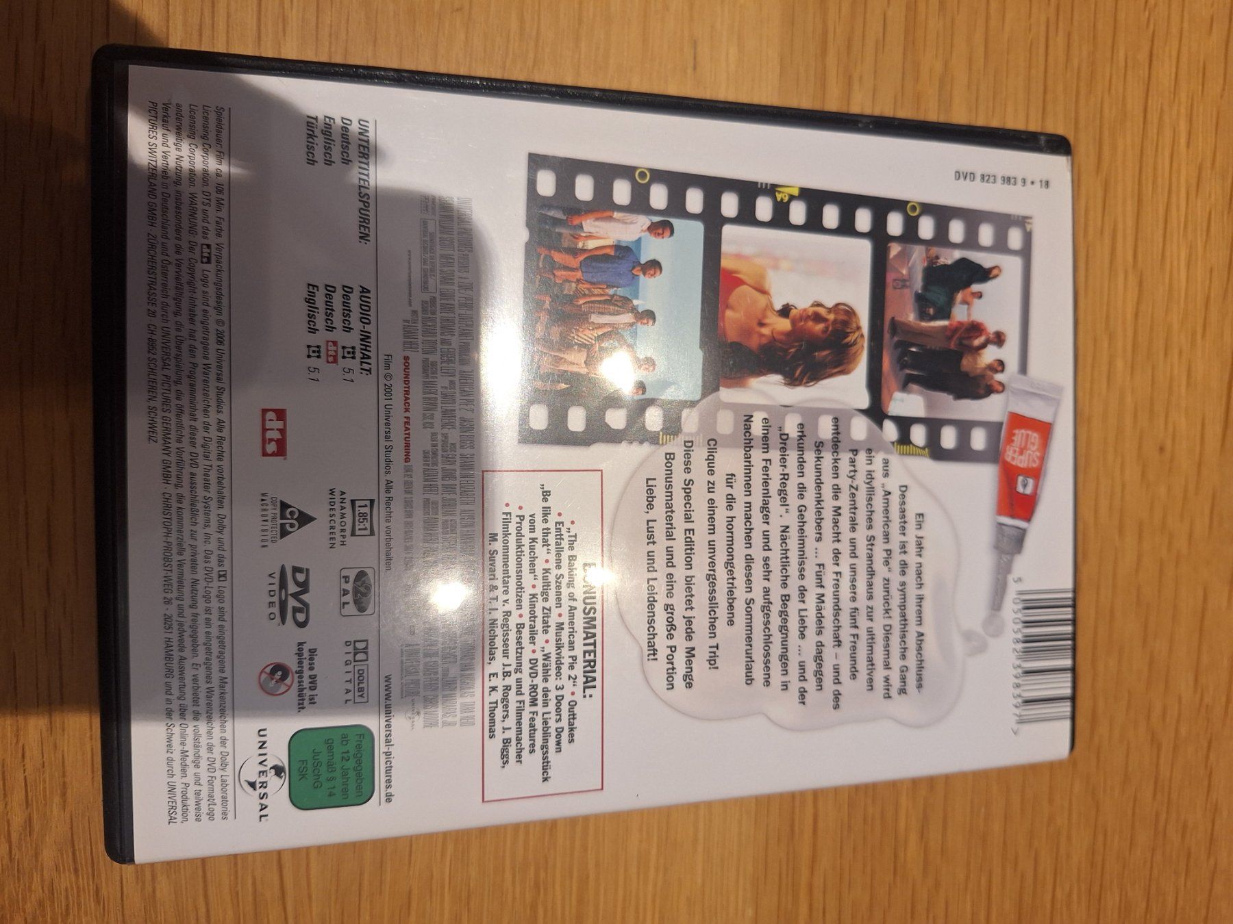 Alle DVDs: Dvd American Pie 2 – Gebraucht aus Wanzwil von chlinih93 1