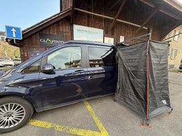 Duschzelt inkl. Halterungen für Marco Polo W447