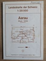 Landeskarte 1:25000 – 1089 Aarau